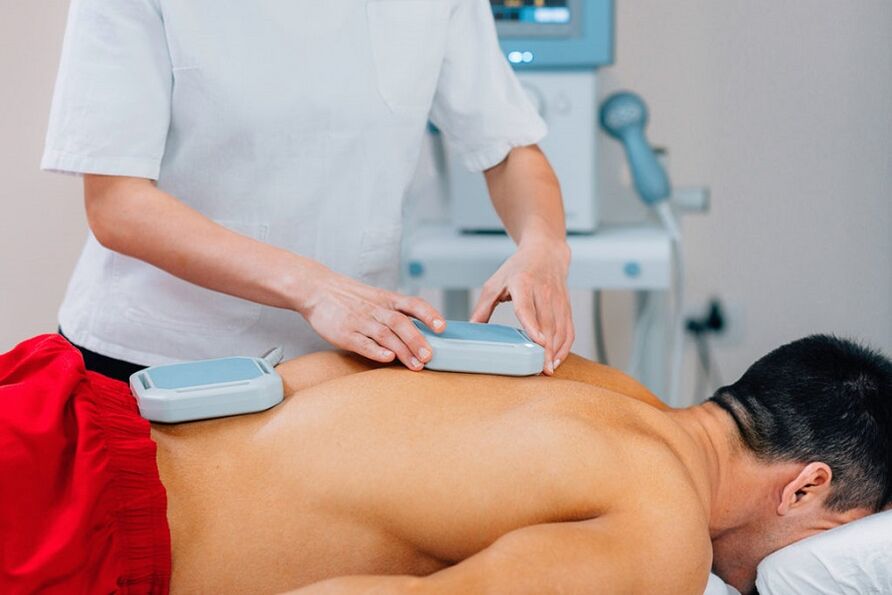 physiotherapeutic treatment of thoracic osteochondrosis