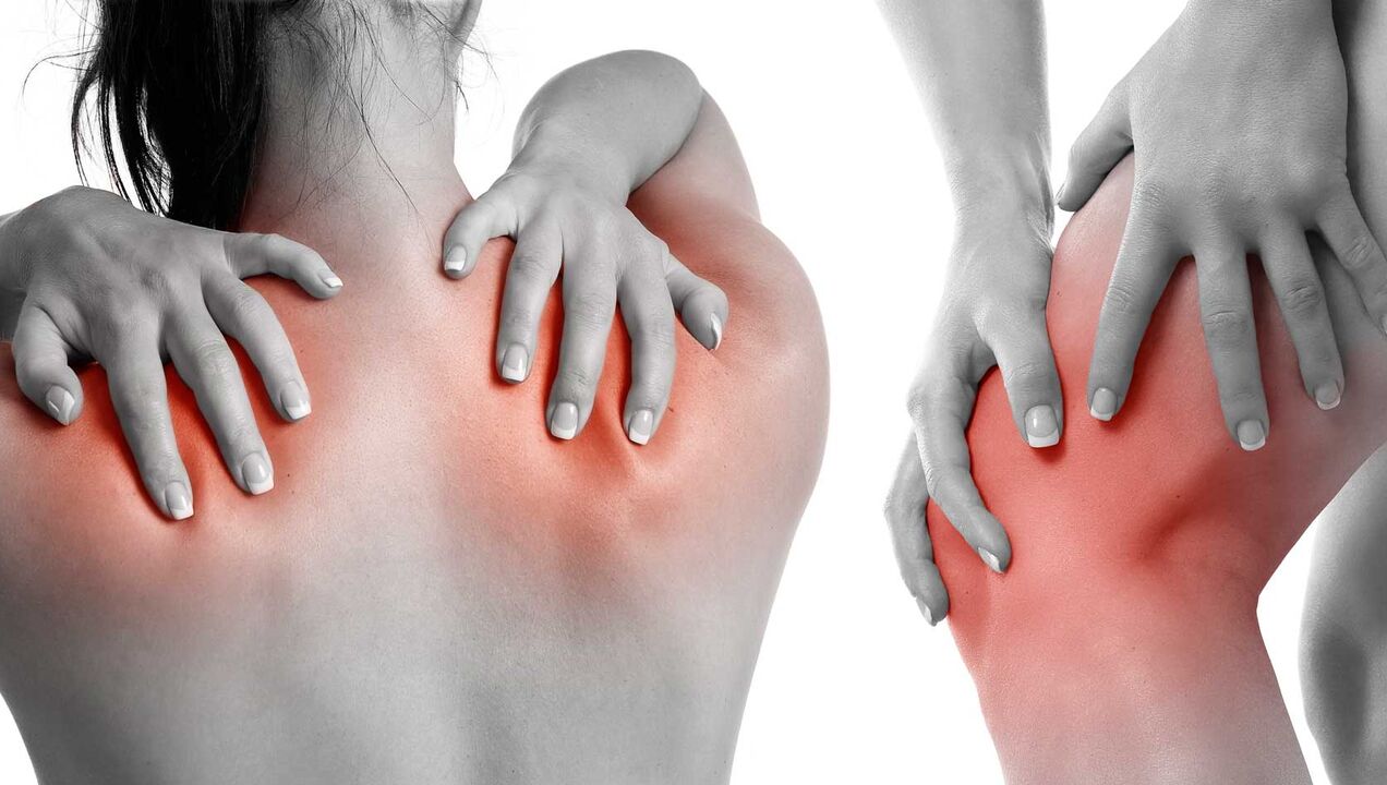 Joint pain due to arthritis